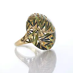 Jewelry by Llgiz Fazulzyanov，Ilgiz Fazulzyanov 1968年生于俄罗斯联邦的鞑靼共和国，1992年设立珠宝工坊，1997年开始在珠宝作品中加入珐琅元素。他对动植物细致入微的观察，精细的珐琅技法，被认为是新艺术在本世纪的传承者。