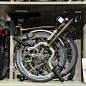 英国原厂Brompton super light小布折叠自行车限量9公斤镀镍钛S3E-淘宝网