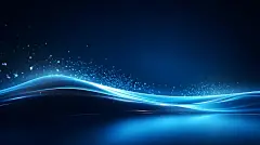 【AI数字艺术】流动线条科技感光斑背景桌面壁纸图片下载