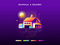 Graphical & Gradient : Beautiful Building