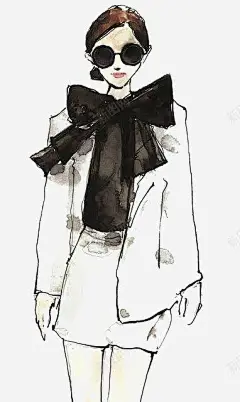 时尚女孩 页面网页 平面电商 创意素材