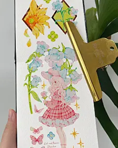 风铃花与少女 - 小红书