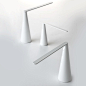 LED direct light table lamp ELICA by Martinelli Luce