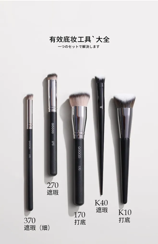 网红270遮瑕刷圆头黑眼圈无痕遮暇笔刷化妆刷170粉底刷不吃粉-tmall.com天猫-花瓣网