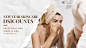 Simple Fashion Skin Care Products New Year Discount Facebook Cover