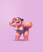girl swimsuit Character concept summer emotions