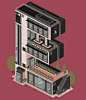充满想象力的建筑字体 ！by- 德国插画家、平面设计师 Florian Schommer