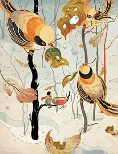优设名人榜第5期！25岁登上福布斯榜的中国插画师：倪传婧
