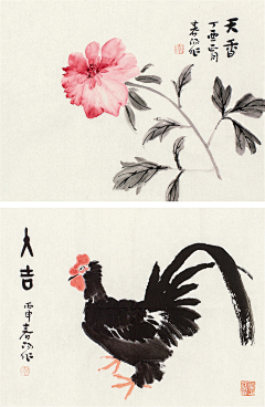 YYrT33EK采集到霍春阳 国画