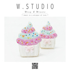 W.studio甜品手工翻糖霜饼干曲奇婚...