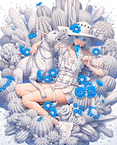 杰·莉莉采集到插画同人