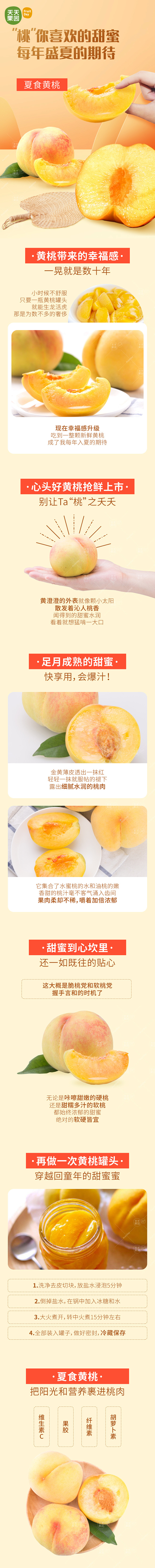 黄桃详情页