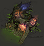 Glowing tree cave - The Diablo Gallery
