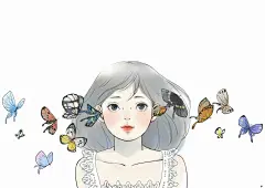 左耳入右耳出~-柑儿_原创,插画,涂鸦_涂鸦王国