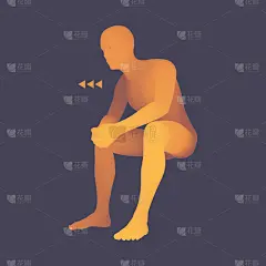 商务,男人,智慧,三维图形,模型,注视镜头,思考,决定,坐,想象