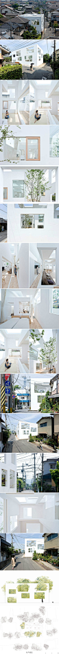 藤本壮介（Sou Fujimoto）设计的住宅House N，位于日本大分市的一个传统居民区，占地面积236.57平方米，建筑面积150.57平方米。将自然融入到居家生活中，用开放式的格局让周围的景色一览无余。