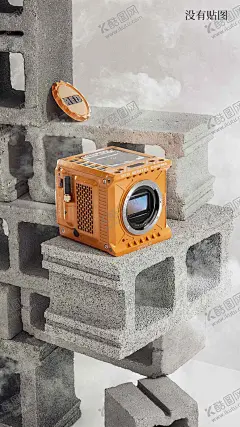C4D模型相机 【酷图网】C4D模型,相机,音箱,音响,C4D,模型,海报,背景,广告,场景,石砖,砖头