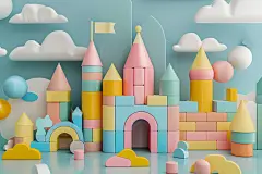 创意搭建积木兼容块