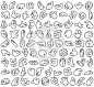 Cartoon hands set 1 stock vector. Illustration of book - 122539469