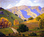 图片：William Wendt - Inspirational Landscape Paintings - Draw Paint Academy : 在 Google 上搜索到的图片（来源：drawpaintacademy.com）