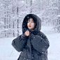 江阮妤：冬天唯美下雪清新闺蜜女组_女生头像_我要个性网