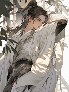 男频玄幻/修真/仙侠-花瓣网|陪你做生活的设计师 | 仙人入世：AI描绘的凡间仙影（男）