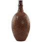 NOVICA Handcrafted Decorative Ceramic Vase in Natural Terracotta