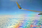 加拿大女乘客拍到“飞跃彩虹”美景-加国新闻