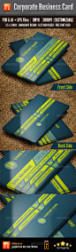 Corporate Business Card - v6 - Corporate Business Cards