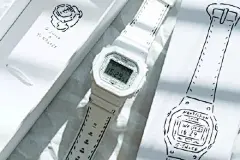 #潮闻快食# G-Skock 公司近日找来日本人气插画师長场雄合作，推出了一款 G-SHOCK x 長场雄联名款「DW-5600YU」手表，不禁令人联想到最近 Instagram 上大玩漫画风的球鞋。除了表带上极具長场雄个人特色的手绘图案之外，此款腕表的表盘文字也是由手绘文字来呈现，夜光图案「HAVE A NICE DAY」的字样也是 ​ ...展开全文c