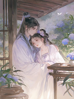 不同的你不同的我采集到古风，双人情侣