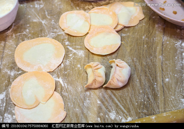 包饺子 饺子制作 手工水饺 聚会活动 手...