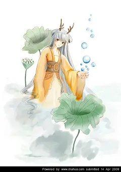 竹叶子的插画画廊展厅 中国插画画廊 #采集大赛#