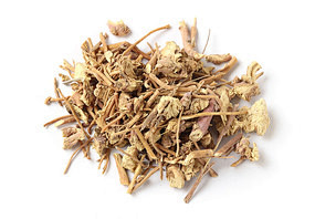中药材白薇白底白背景图片