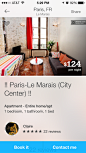 Airbnb iPhone detail views screenshot