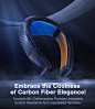 Amazon.com: TORRAS COOLIFY 3 Limited Version Neck Air Conditioner, Blue-Orange Changing Portable Neck Fan, Carbon Fiber Neck Fan, Full-body Cooling Neck Fan, AI Temp Control Personal Fan As Gifts, Solstice Black : Home & Kitchen