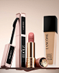 Photo by Lancôme Official on April 30, 2024. May be an image of one or more people, makeup, lipstick, cosmetics and text that says 'LANCOME ANCON E O IDÓL LASH LAS LANCÔME LANCÔME TEINT IDOLE ULTRA VEAR 色'.