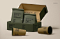 高品质咖啡品牌logo设计包装盒纸袋纸杯贴图展现效果psd样机模板 Paper Packaging Mockup Set插图14