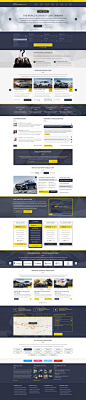 Tralles - Car Rental, Sell and Booking PSD Template