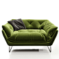Saba Italia 可以说是最适合“葛优瘫”的沙发| 全球最好的设计,尽在普象网 puxiang.com