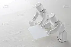人工智能机器人交换名片