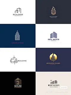 建筑logo/建筑公司logo设计/建筑行业logo图片_品牌logo图片素材-花瓣网