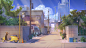 Street, Arseniy Chebynkin : Background for "Love, Money, Rock’n’Roll" visual novel game, where I work as main background artist!<br/>We started campaign on indiegogo <a class="text-meta meta-link" rel="nofollow" href