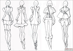 一噹噹采集到服装画