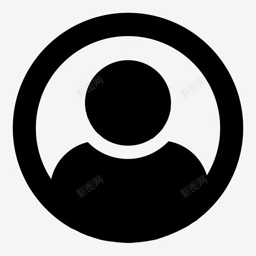 用户个人人员图标 界面用户 icon 标识 标志 UI图标 设计图片 免费下载 页面网页 平面电商 创意素材-花瓣网