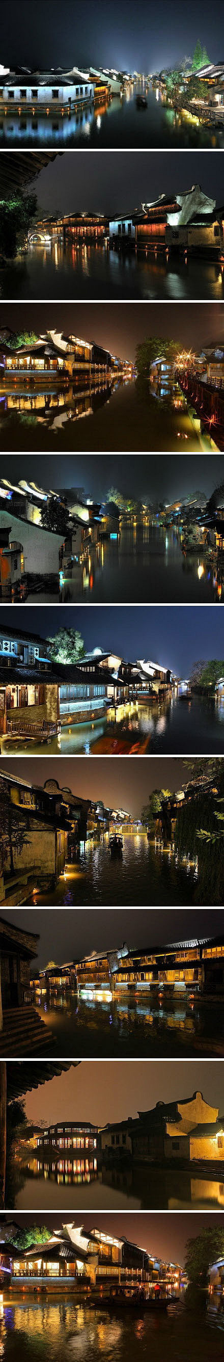 【乌镇西栅】西栅烟雨夜，梦中多俳徊。以原...