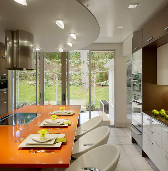 Contemporary kitchen...