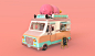 WANT SOME ICE CREAM : "Hey, want some ice cream?" A cute ice cream man shouts to Katie while she is shopping. But her reply isn't an immediate "Yes!".Desire, diet, and period...all the constrains from reality and also the cravings of h