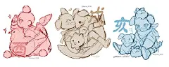 十二生肖拟人+小天使恶魔+玩偶互动~三组绘画参考素体请收好

by @ damso_2018
#灵感的诞生# #手绘插画教程# ​​​​