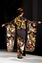 Kimono [furisode] 2: Yukiko Hanai  designed Spring/Summer 2012 Collection.  Tokyo, Japan.